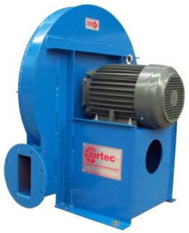 airtec ventiladores centrifugos para la industria